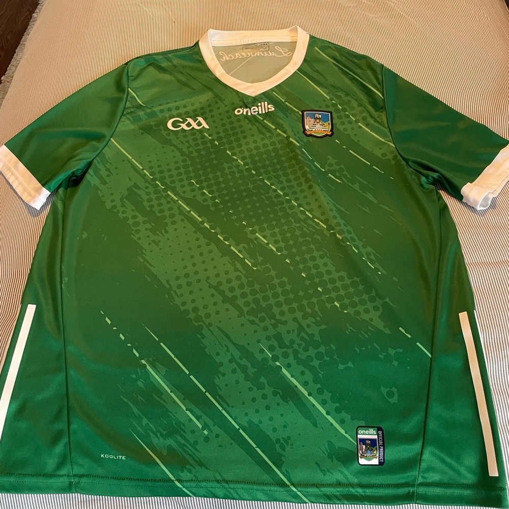 O'Neills Limerick GAA  Green Sports Jersey